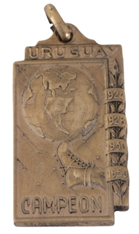 1950 Quadruple World Cup Championship Silver Medal Presented To Obdulio Varela (Letter of Provenance)
